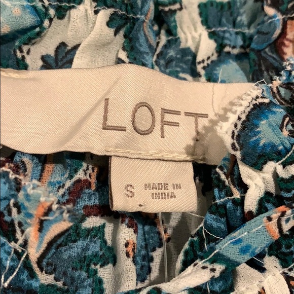 NWT Loft by Ann Taylor ladies spring blouse size S - Picture 4 of 5